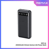 REMAX - RPP-11 Hintom Series 20000mAh Fast Charging Power Bank (2.4A) -Black